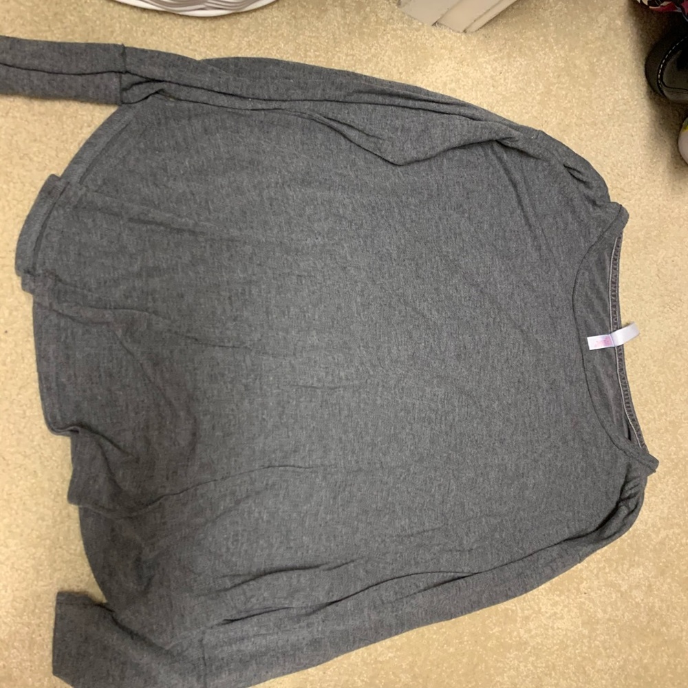 Gray long sleeve
